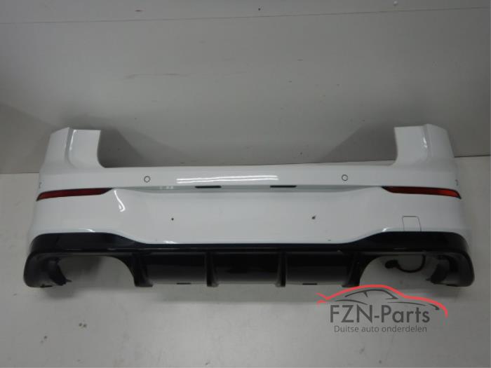 VVW Golf 8 R Achterbumper 4PDC LC9A Pure White