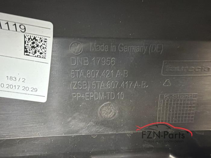 VW Touran 5TA Achterbumper 4PDC LC9X