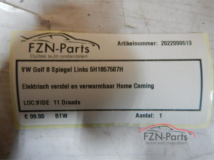 Buitenspiegel links Volkswagen Golf (23484139)