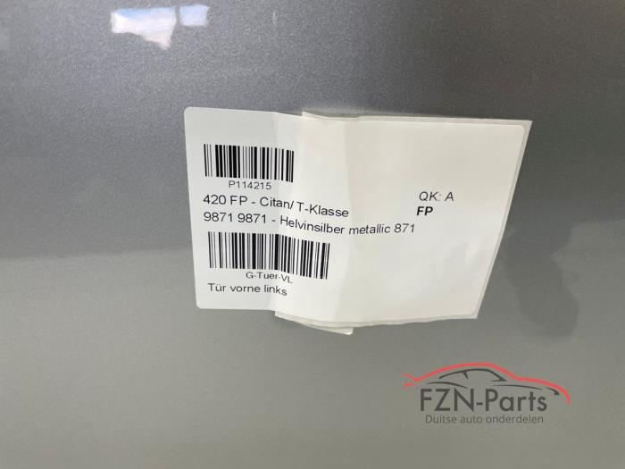 Mercedes Benz Citan W420 Portier Links-voor 871