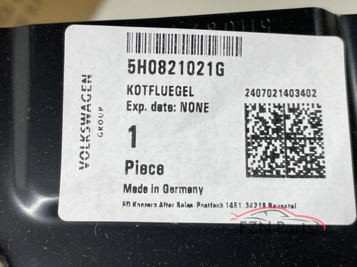 VW Golf 8 GTE Zijscherm Spatscherm Links L NIEUW!! ( Zij scherm )