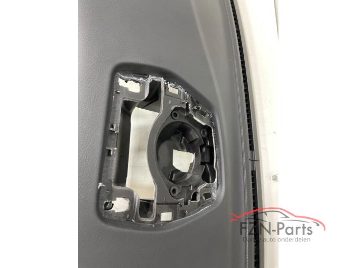 Mercedes-Benz W205 Dashboard Zwart Los Leer Grijs stiksel