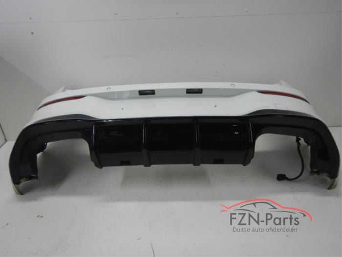VVW Golf 8 R Achterbumper 4PDC LC9A Pure White