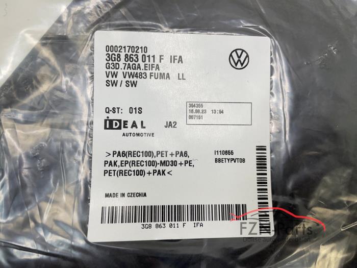 VW Arteon 3G8 Mattenset Grijze Sticksel