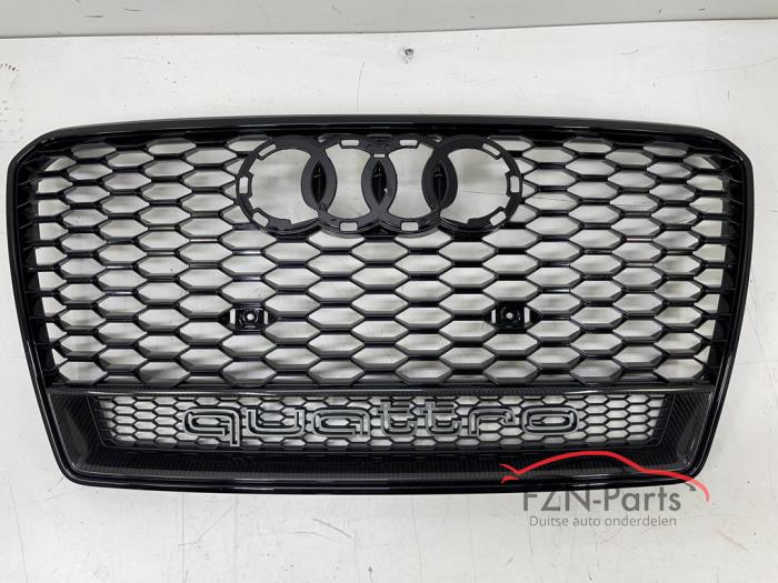 Audi RS7 4G Quattro 1ste generatie Grille Carbon zwart