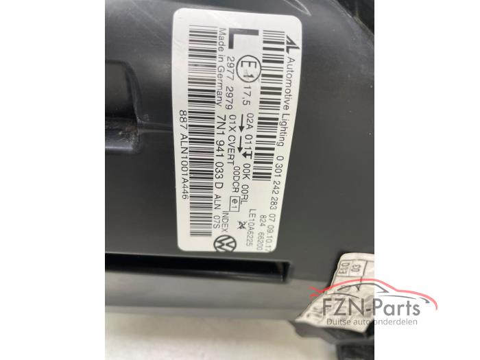 VW Sharan 7N1 Xenon LED Koplamp Links Mist lampjes