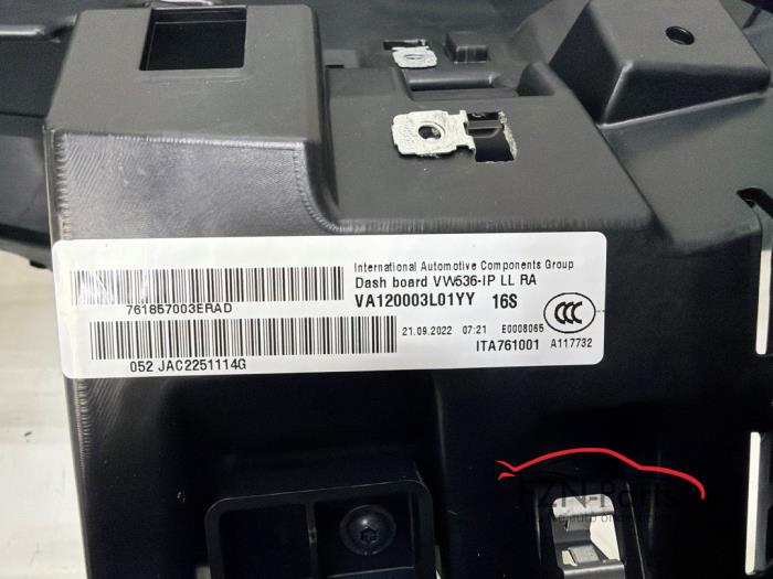 VW Touareg 760 Dashboard Leer los