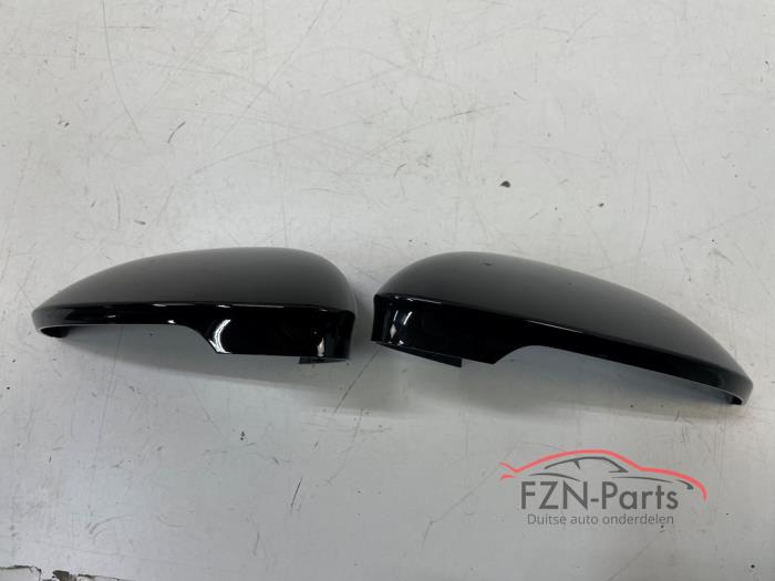 VW Golf 8 Spiegelkappen Set L+R Metallic zwart