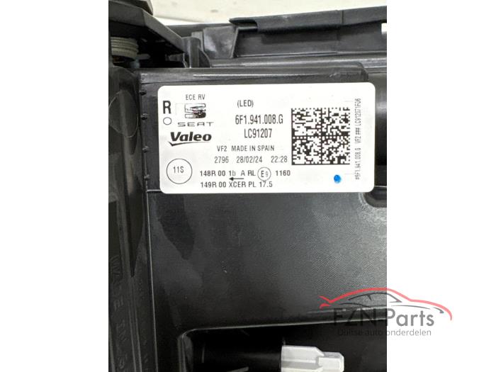 Seat Ibiza 6F1 Facelift Koplamp VOLLED Links