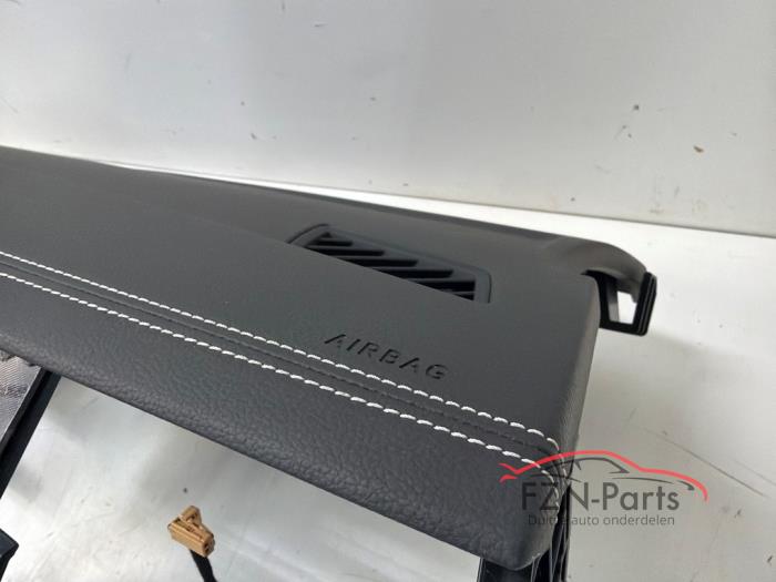 VW Touareg 760 Airbagset+ Dashboard HUD Leer Wit stiksel