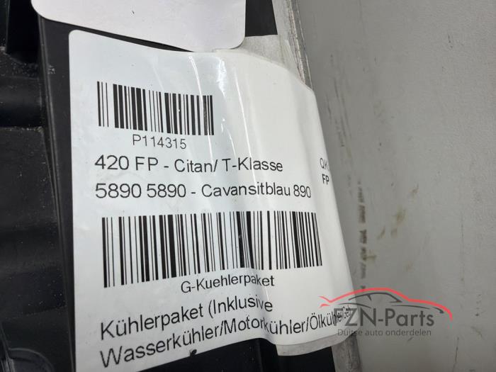 Mercedes-Benz W420 Citan Koelerpakket set