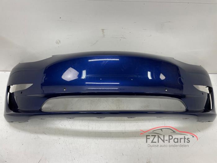 Tesla Model 3 Voorbumper 6PDC Deep Blue Metallic