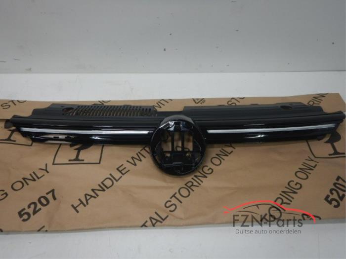VW Golf 8 R R-Line Grille Hoogglans Zwart ACC