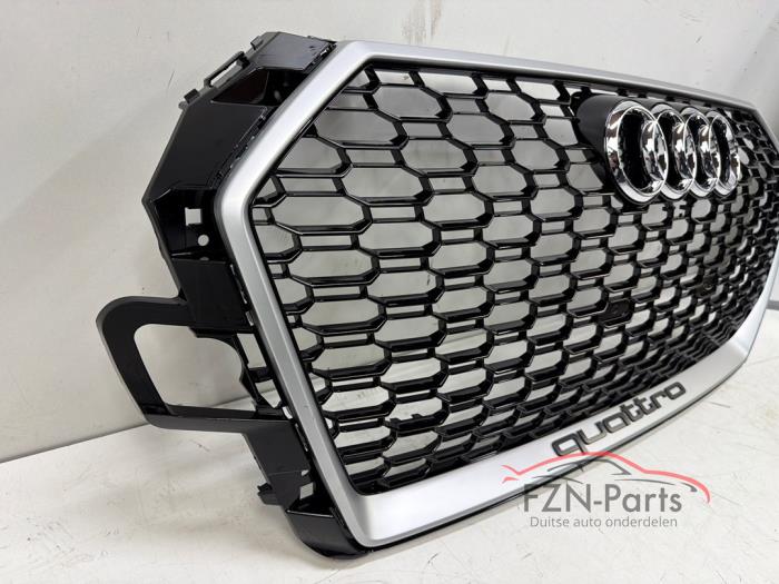 Audi RS4 8W Grille Matt Chrome