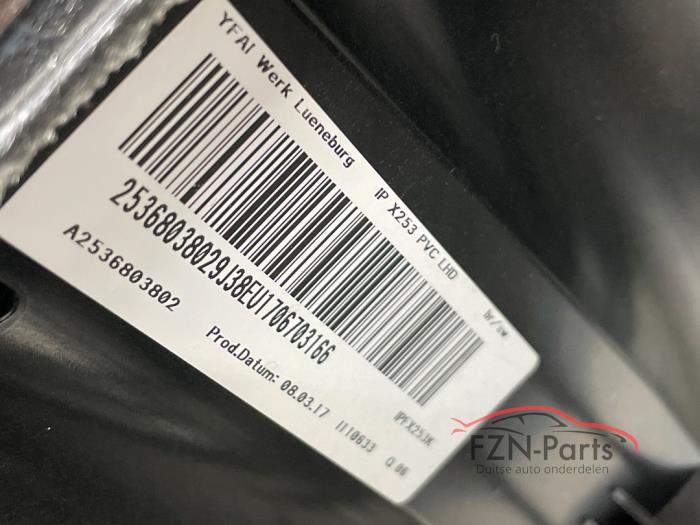 Mercedes-Benz GLC-Klasse W253 Dashboard Bruin Leer Los