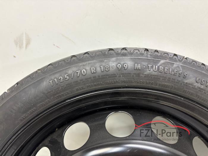 Audi TT 8J Thuiskomer Reservewiel 18 Inch