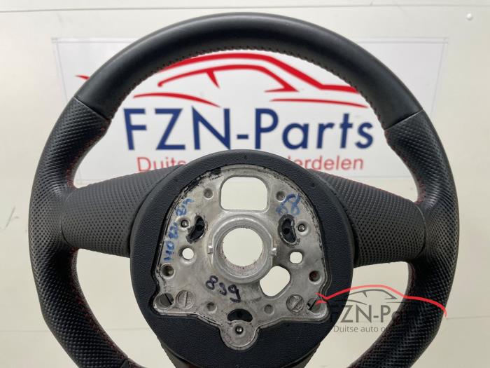 Audi A4 A5 8W Stuur S-Line MF+F1+VIEW Leer rood Stiksel