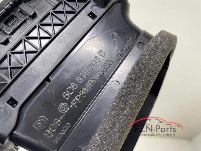 VW Jetta 5C inleg set Dashboard kilometerteller