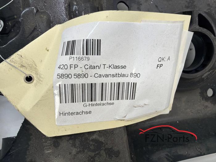 Mercedes Benz Citan W420 Achteras