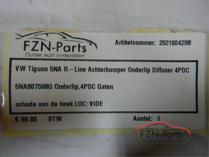 Diffuser achterbumper Volkswagen Tiguan (23626451)