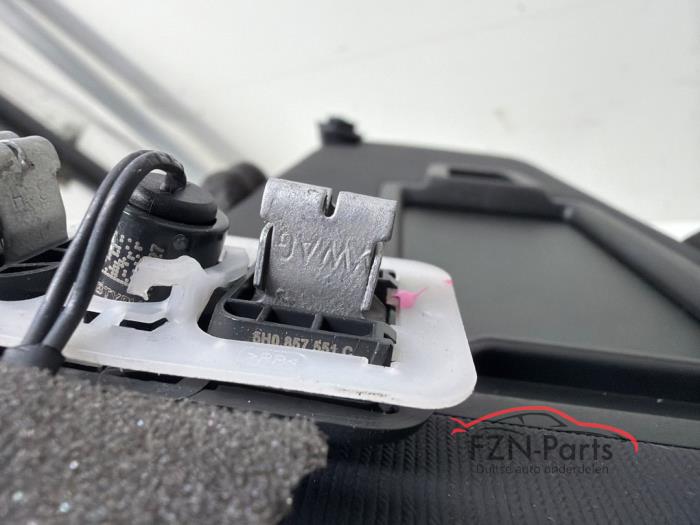 VW Golf 8 Zonnekleppen set Zwart