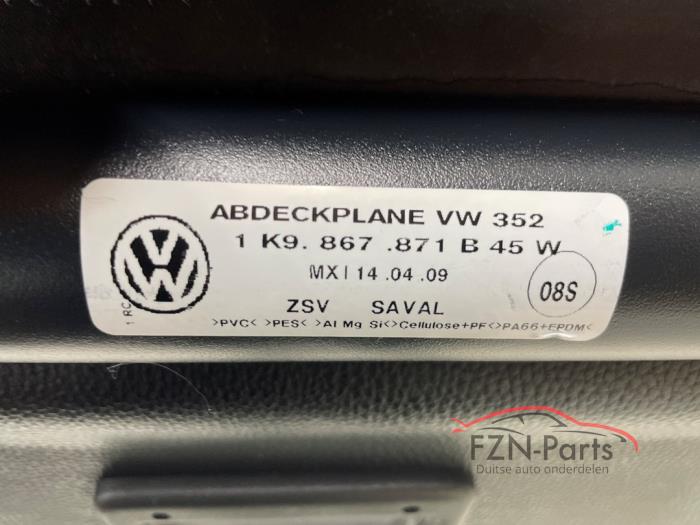 VW Golf 6 Variant Rollo Bagageruimte