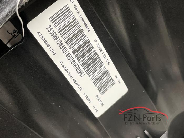 Mercedes-Benz GLC-Klasse W253 Dashboard Leer Zwart Los
