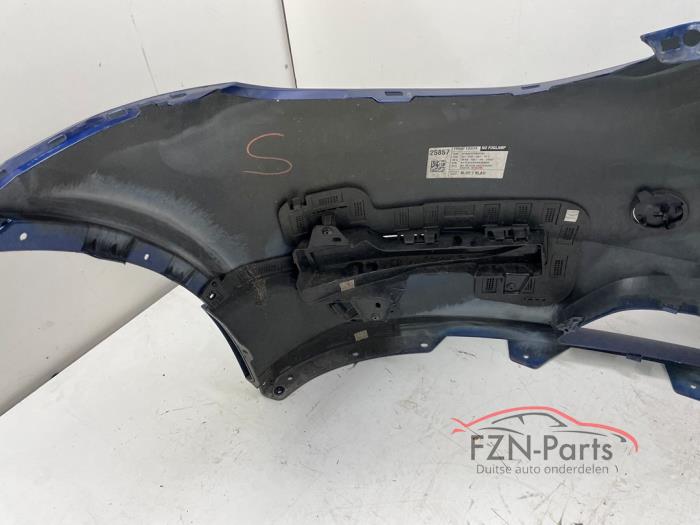 Tesla Model Y Voorbumper Deep Blue Metallic