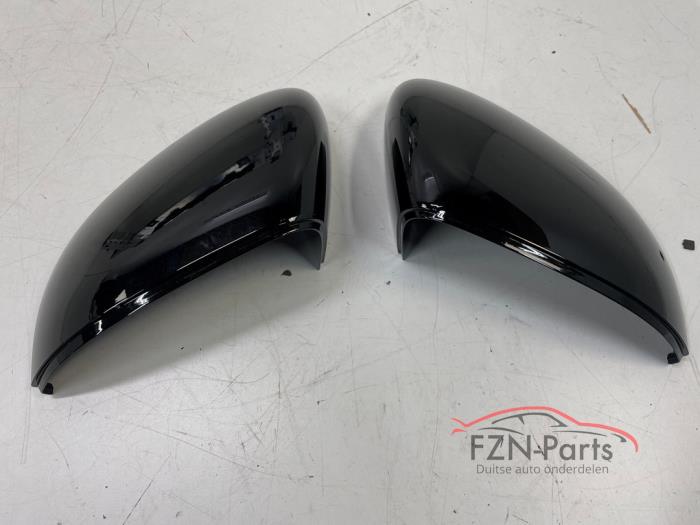 VW Golf 8 Spiegelkappen Set L+R Metallic zwart