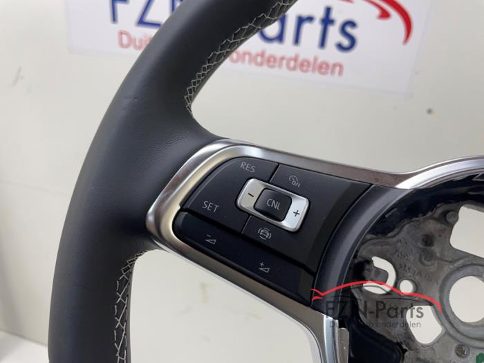 VW Golf 7 R-Line stuur MF+CNL+VIEW F1 Wit stiksel