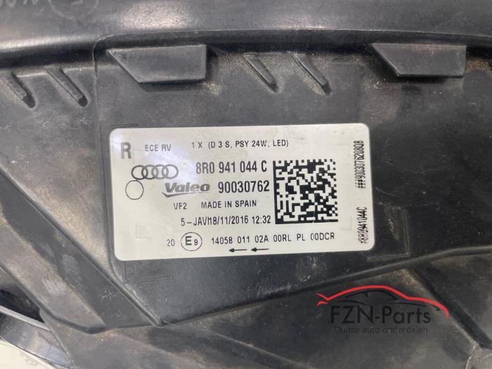 Audi Q5 8R facelift xenon led koplamp rechts compleet met modules