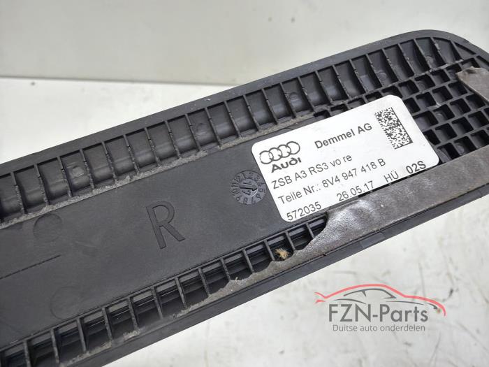 Audi RS3 8V Instaplijsten Sierlijst Dorpel L+R