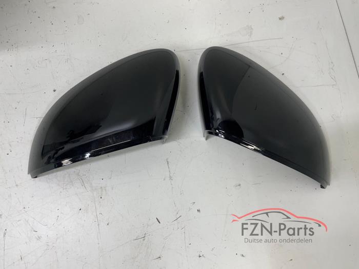 VW Golf 8 Spiegelkappen Set L+R Metallic zwart