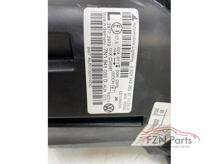 VW Sharan 7N1 Xenon LED Koplamp Links Mist lampje en module