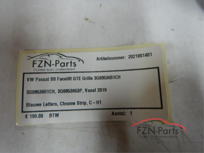 Grille Volkswagen Passat (23584379)