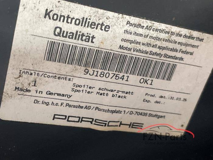 Porsche Taycan voorbumper 6PDC