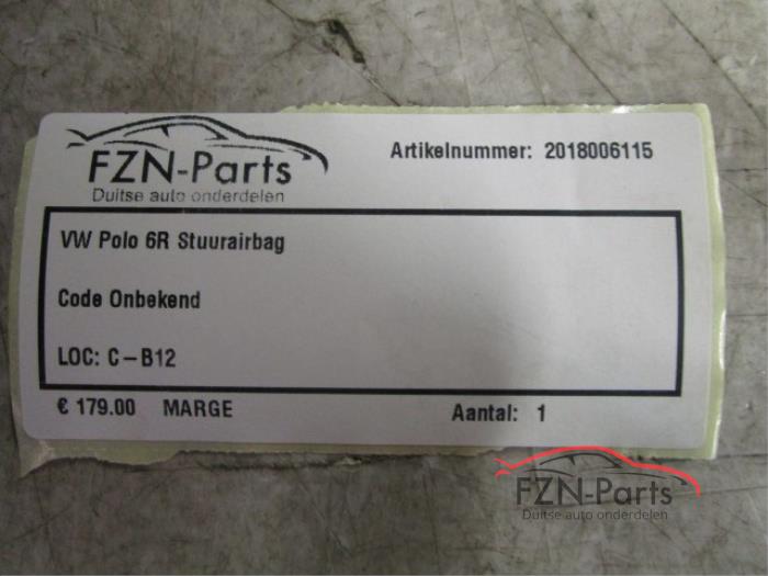 VW Polo 6R Stuurairbag