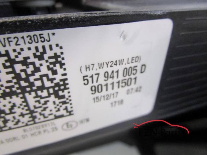 VW Golf Sportsvan Facelift Halogeen H7 Koplamp Set