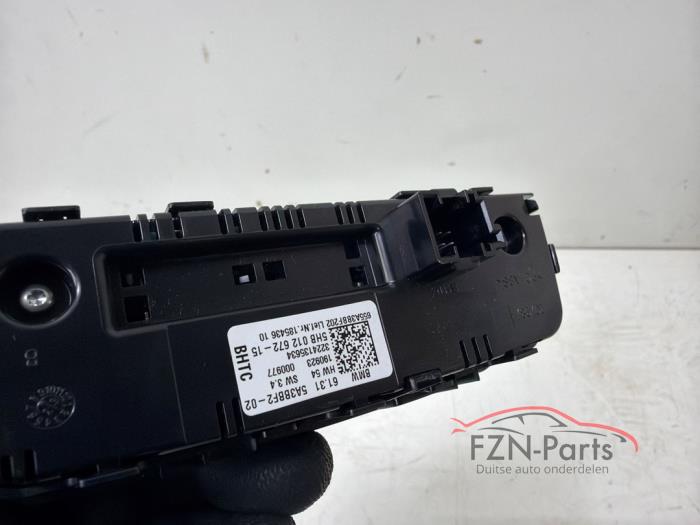 BMW X3 G01 Climatronic paneel achterzijde