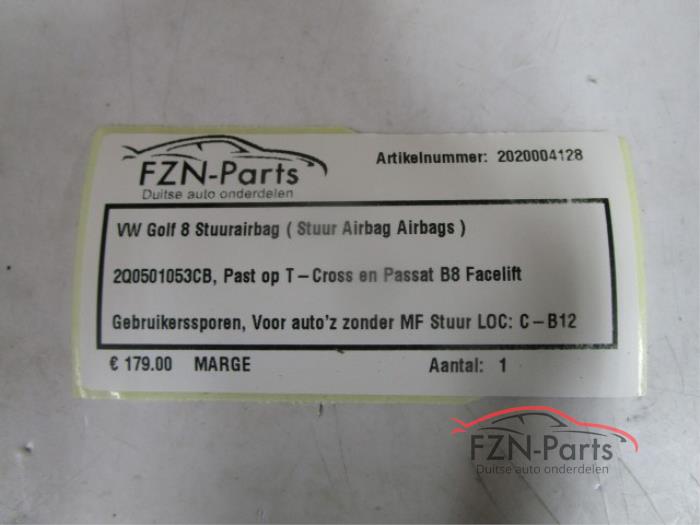 VW T-Roc T-Cross Stuurairbag