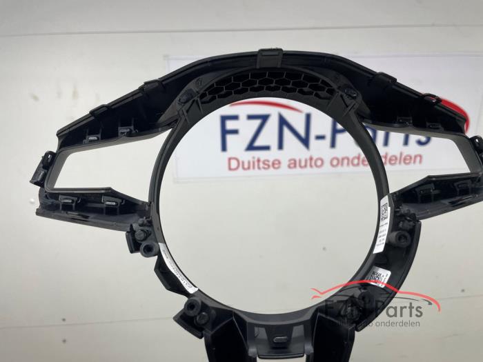 Porsche Macan 95B Stuur inleg zwart