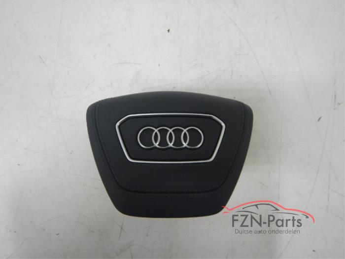 Audi A6 A7 A8 4K 4N Stuurairbag Leer Zwart Stiksel