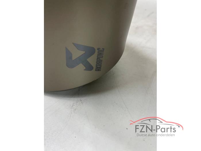 VW Golf 8 GTI Clubsport Facelift Akrapovic Uitlaat Compleet middendemper Einddemper