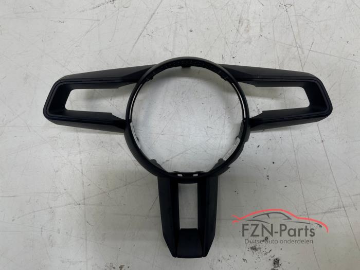 Porsche Macan 95B Stuur inleg zwart