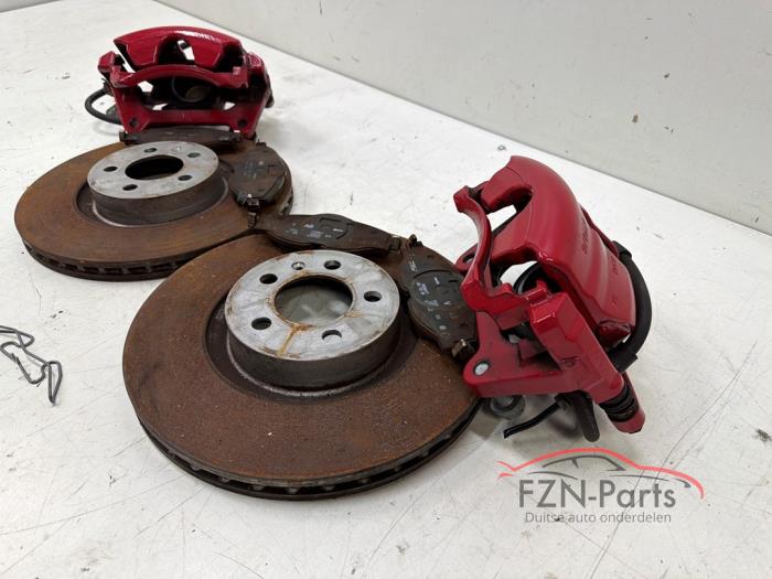 VW Polo 2G Rem schijf + klauwen + Blokken compleet voorzijde