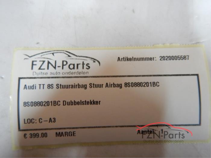 Audi TT 8S Stuurairbag stuur airbag