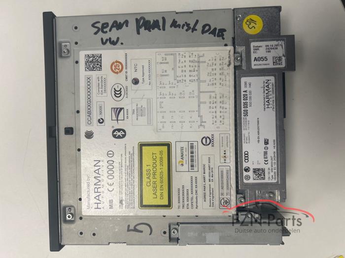 VW Golf 7 GTE Navigatie module