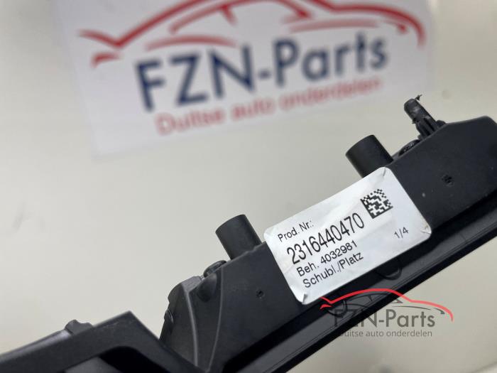 Porsche Macan 95B Stuur inleg zwart