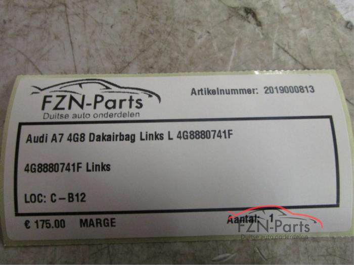 Audi A7 4G8 dakairbag Links L