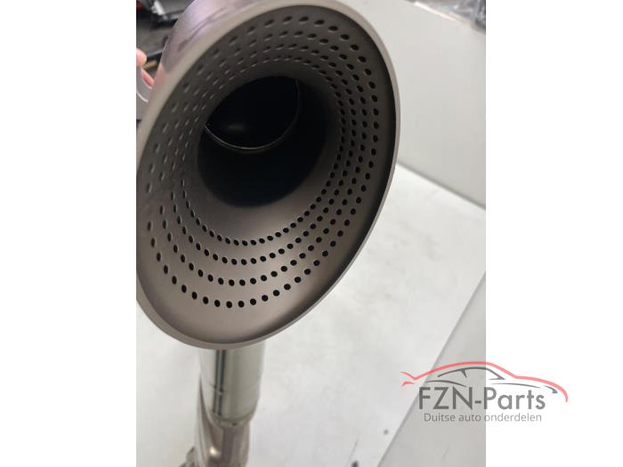 VW Golf 8 GTI Clubsport Facelift Akrapovic Uitlaat Compleet middendemper Einddemper